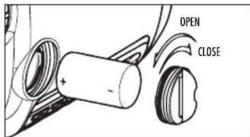 BUSHNELL TOUR V3 SLOPE - INSERTING THE BATTERY - 2