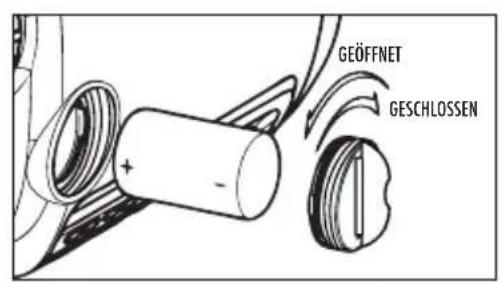 BUSHNELL TOUR V3 SLOPE - EINLEGEN DER BATTERIE - 2
