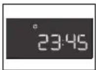 AEG MW17EG10M - Changement de l'heure lorsque l'horloge est reglee - 2