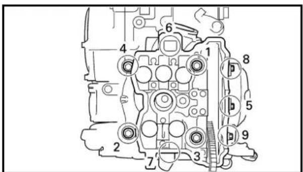 YAMAHA WR400F (1999) - CYLINDER HEAD CYLINDER HEAD - 6