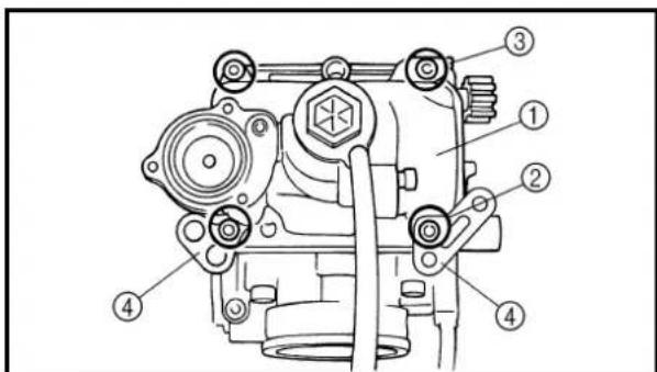 YAMAHA WR400F (1999) - Note the following installation points: - 2