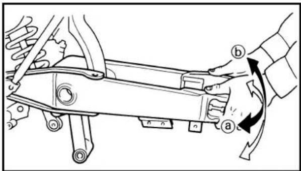 YAMAHA WR400F (1999) - Swingarm - 3