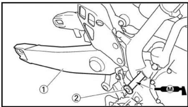 YAMAHA WR400F (1999) - Swingarm - 2