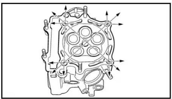 YAMAHA WR400F (1999) - CYLINDER HEAD CYLINDER HEAD - 5