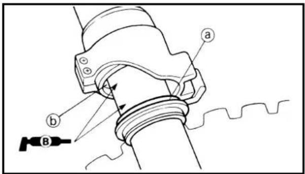YAMAHA WR400F (1999) - FRONT FORK OIL SEAL AND DUST SEAL CLEANING/ FRONT FORK REBOUND DAMPING FORCE ADJUSTMENT - 2