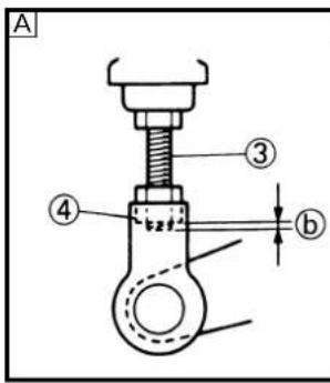 YAMAHA WR400F (1999) - REAR BRAKE ADJUSTMENT/ FRONT BRAKE PAD INSPECTION AND REPLACEMENT - 3