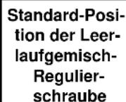 YAMAHA WR400F (1999) - Einstellung der Leerlaufgemisch-Regulierschraube - 1