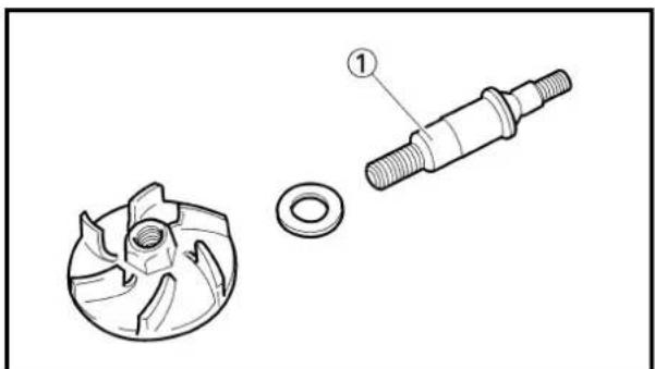 YAMAHA WR400F (1999) - OIL FILTER, WATER PUMP AND CRANKCASE COVER (RIGHT) - 7