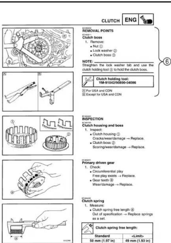 YAMAHA WR426F (2000) - HOW TO READ DESCRIPTIONS - 2