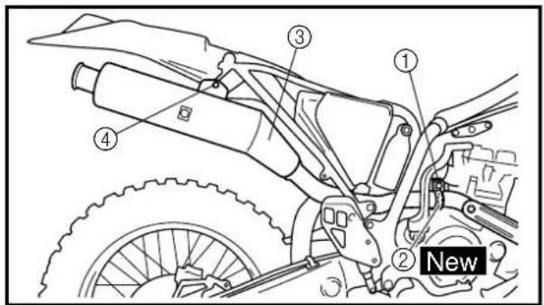 YAMAHA WR426F (2000) - Install: - 1