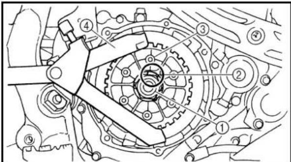YAMAHA WR426F (2000) - CLUTCH - 7