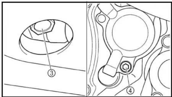 YAMAHA WR426F (2000) - When the oil tank is empty, never start the engine. - 2