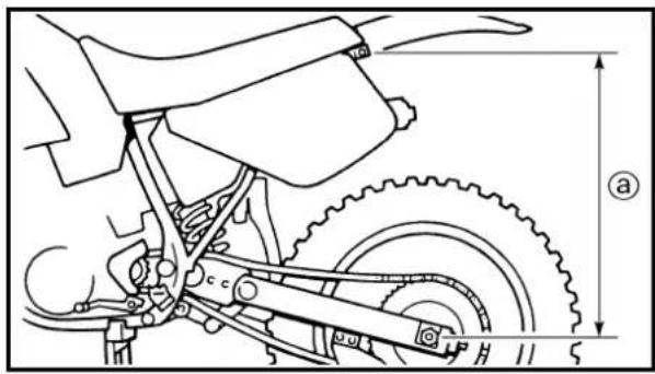 YAMAHA WR426F (2000) - Rear suspension setting - 1