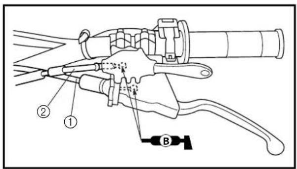 YAMAHA WR426F (2000) - Instalar: - 2