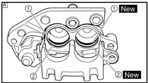 YAMAHA WR426F (2000) - Pistón del caliper - 1