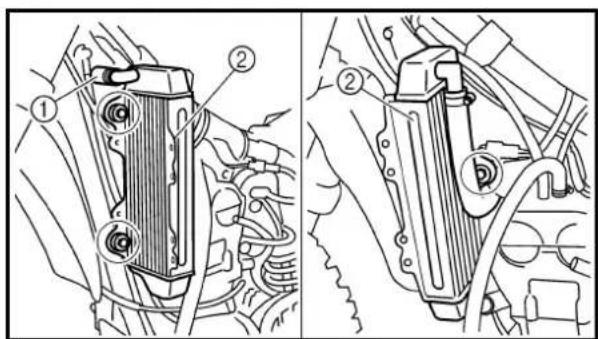 YAMAHA WR426F (2000) - RADIATEUR - 4