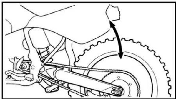 YAMAHA WR426F (2000) - WARNING - 1