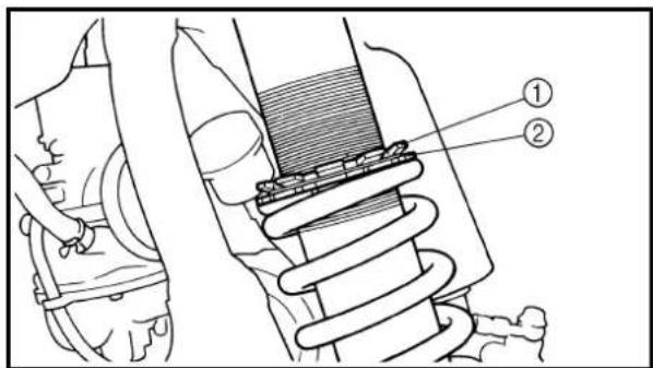 YAMAHA WR426F (2000) - Rear suspension setting - 3