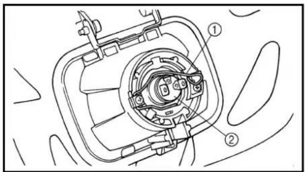 YAMAHA WR426F (2000) - CONTROLE DE L'AVANCE A L'ALLUMAGE - 1