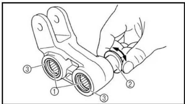YAMAHA WR426F (2000) - Swingarm - 1