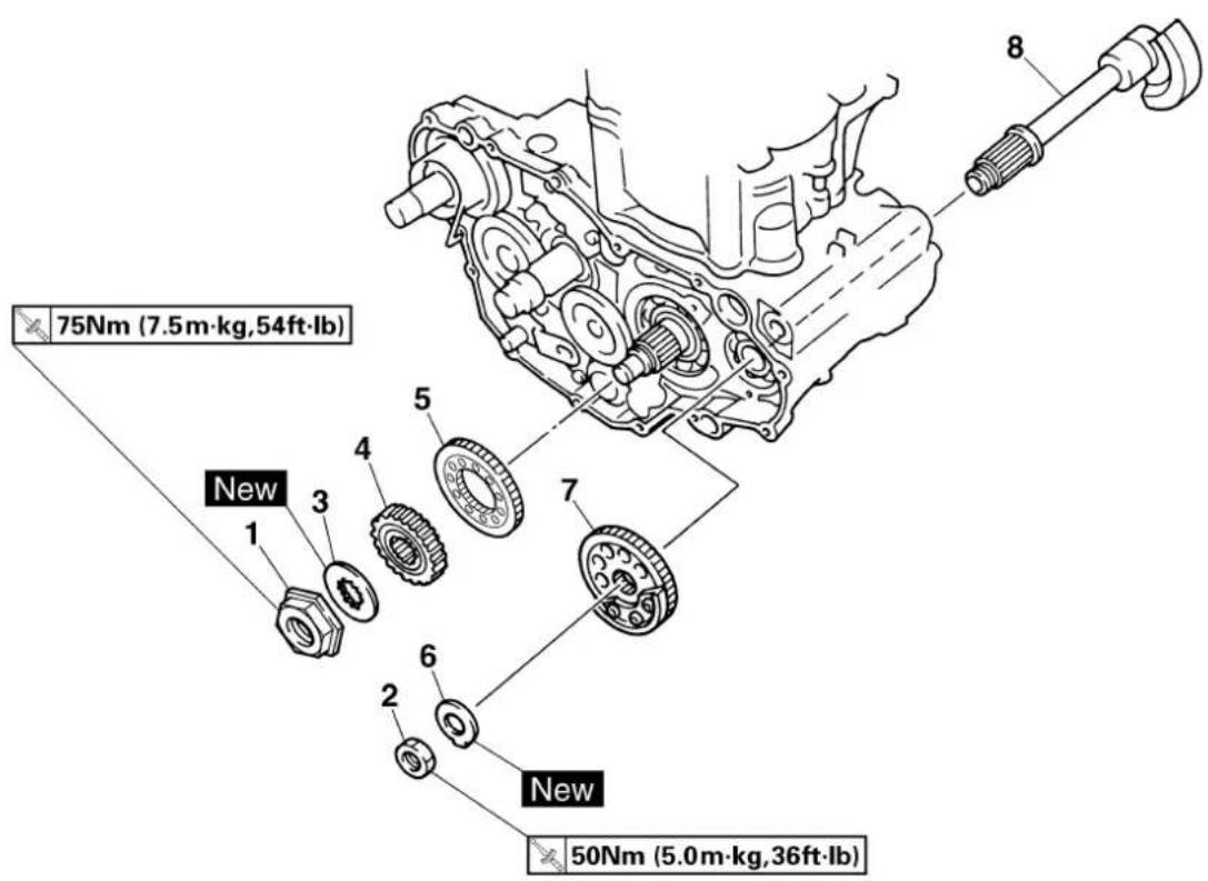 YAMAHA WR426F (2000) - BALANCER - 2