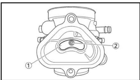 YAMAHA YZ125 (2000) - CARBURETOR DISASSEMBLY - 2
