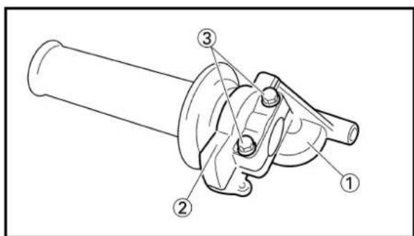 YAMAHA YZ125 (2000) - HANDLEBAR - 2