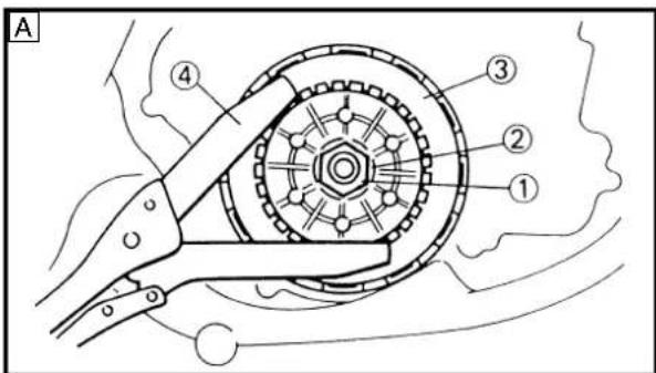 YAMAHA YZ125 (2000) - PRIMARY DRIVEN GEAR - 2