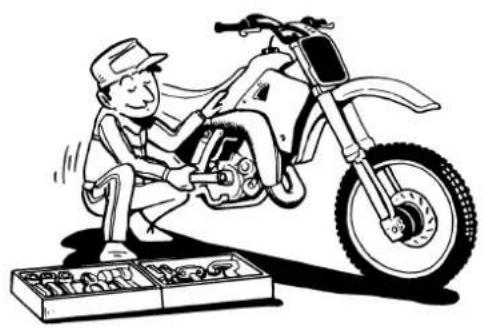 YAMAHA YZ125 (2000) - ETIQUETTE D'IDENTIFICATION DU MODELE - 3
