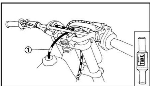 YAMAHA YZ125 (2000) - BOUTON DE DEMARREUR (ESTRANGULEUR) - 1