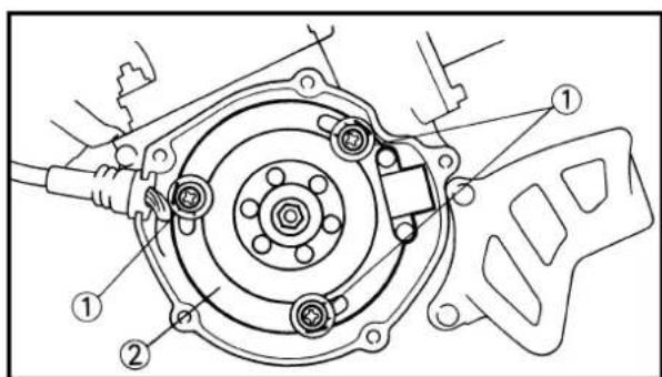 YAMAHA YZ125 (2000) - CONTROLLO DELLA MESSA IN FASE DELL'ACCENSIONE - 3