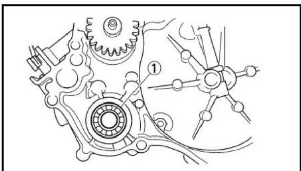 YAMAHA YZ125 (2000) - Axe turbine - 5