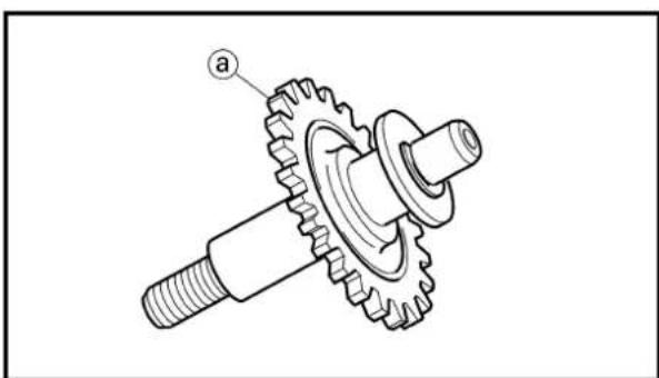 YAMAHA YZ125 (2000) - Axe turbine - 1