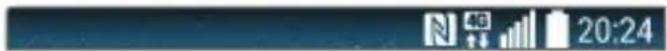 Vodafone LG G3 s D722 - Indicator icons on the Status Bar - 1