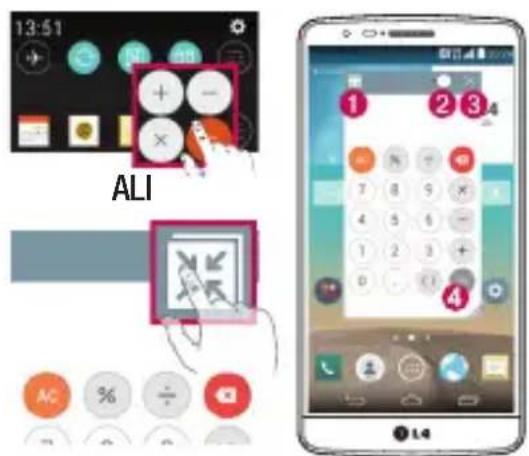 Vodafone LG G3 s D722 - QSlide - 1