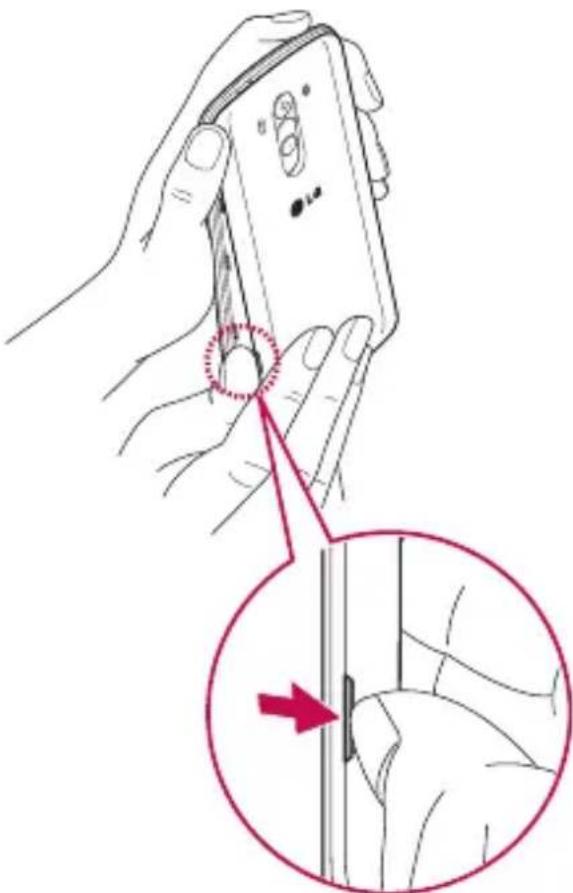 Vodafone LG G3 s D722 - Namestitev kartice SIM in baterije - 1