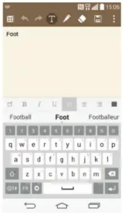 Vodafone LG G3 s D722 - Smart Keyboard - 1