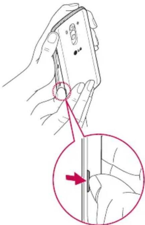 Vodafone LG G3 s D722 - Installazione della scheda SIM e della batteria - 1
