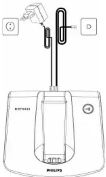 PHILIPS DCTG6222S - 连接座机 - 1