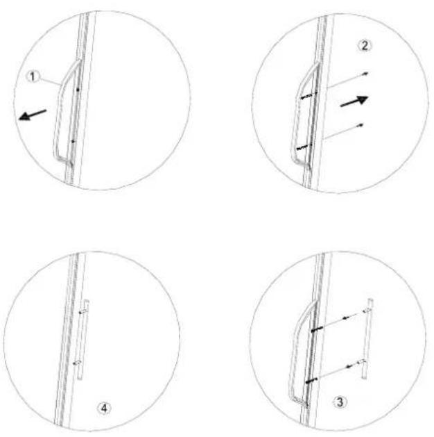 CASO WineMaster Touch 66 - Handvat bevestigen - 1