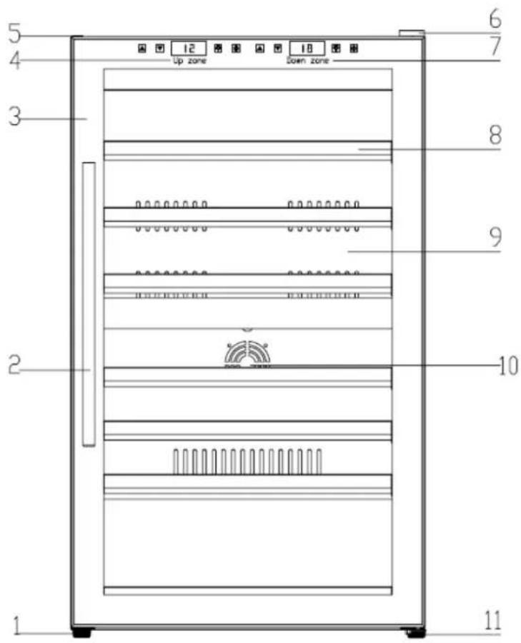 CASO WineMaster Touch 66 - Complete overview - 1