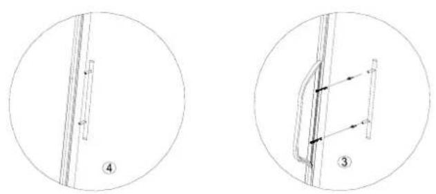 CASO WineMaster Touch 66 - Installazione maniglia - 2