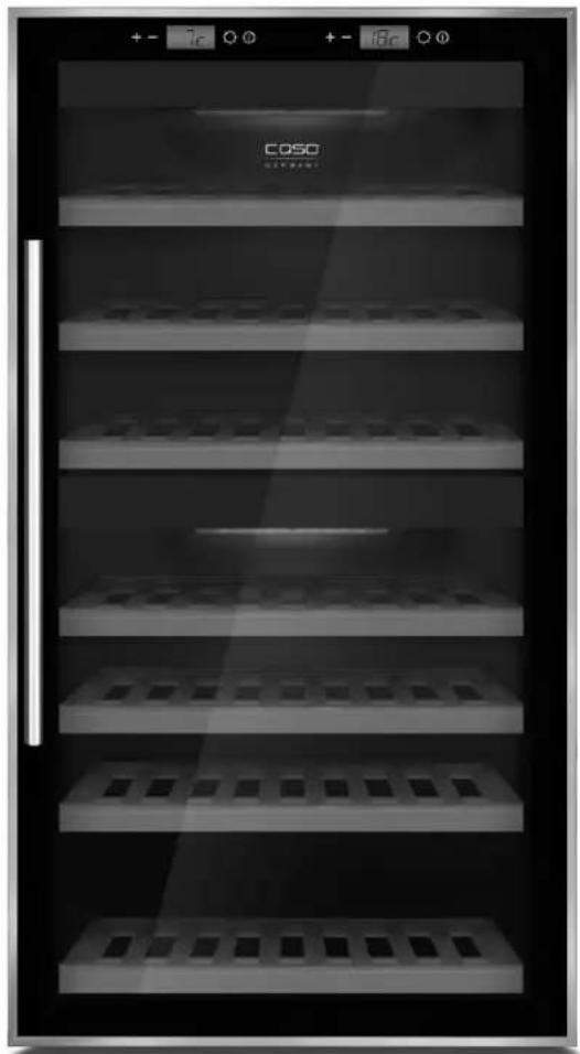 CASO WineMaster Touch 66 - WineMaster Touch 38-2D (652) WineMaster Touch 66 (662) - 2