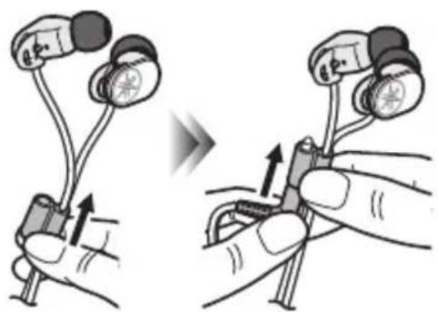 YAMAHA EPHWS01 - Använda smart kabelhållare - 1