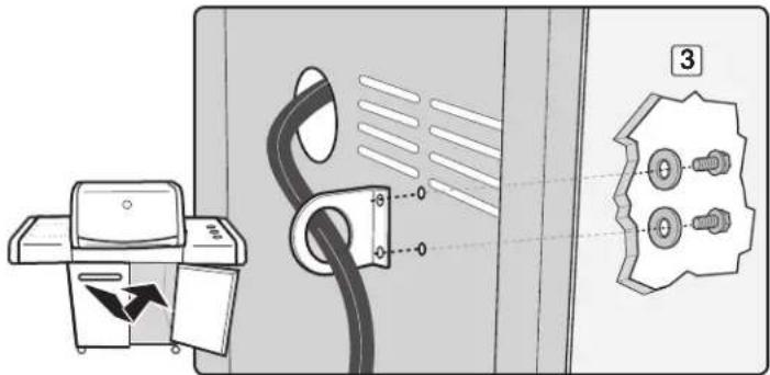 WEBER Spirit E320 - Connect The Hose To The Cylinder - 2