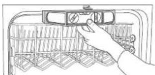 WHIRLPOOL WDF518SAAW - Level the dishwasher - 3