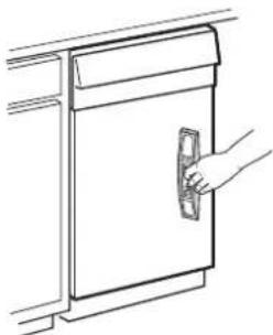 WHIRLPOOL WDF518SAAW - Level the dishwasher - 2