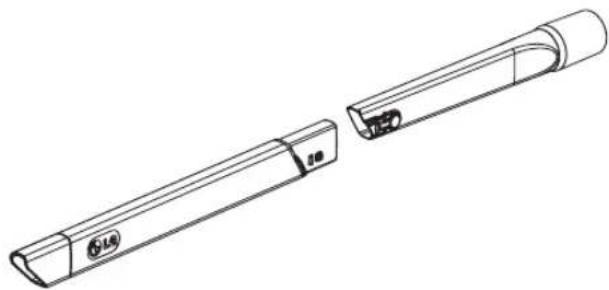 LG Total Care LuV400T - Utilisation de l'accessoire extension suéur fente - 1