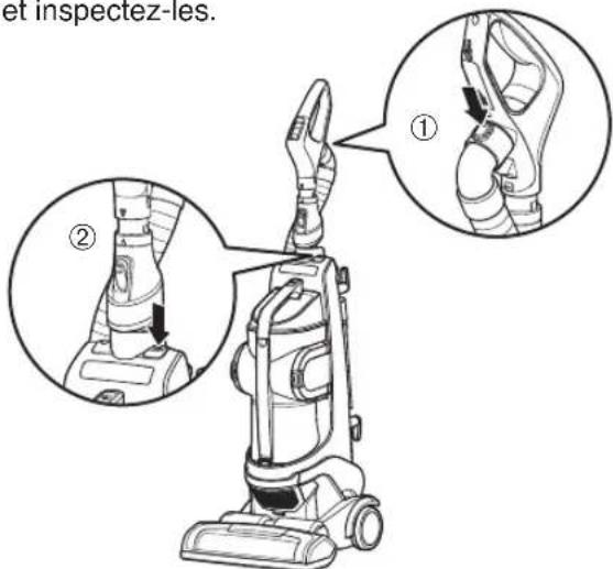 LG Total Care LuV400T - Pour vérifier s'il y a obstruction : - 1