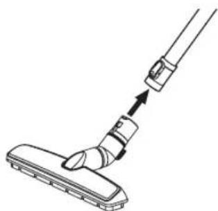 LG Total Care LuV400T - Using the Bare Floor Nozzle - 1